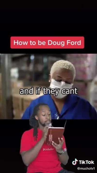 Shoutout to @muchotv1 for the best summary I’ve seen yet of what it’s like to live in Ontario with the Ford Business Team running the province.