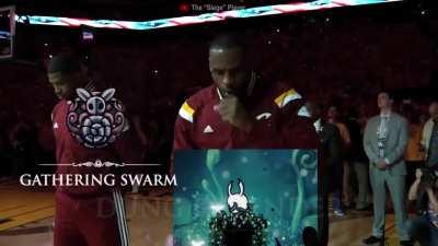 LeBron James, scream if you love Hollow Knight!