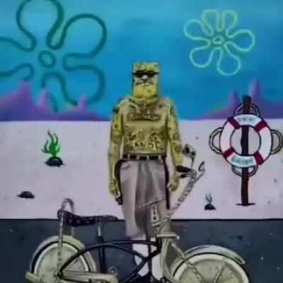 gangster spongebob