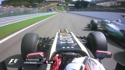 Kimi's brilliant overtake