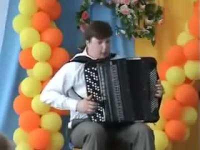 One Of The Best Accordion Players In The World, Alexander Hrustevich