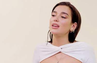 Dua Lipa after pulling your head between her legs