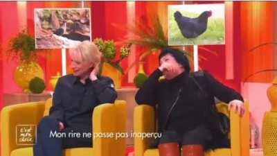 French tv show invited people with unusual laughs