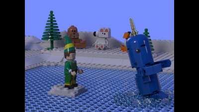 LEGO IDEAS BUDDY THE ELF LEAVES THE NORTH POLE!