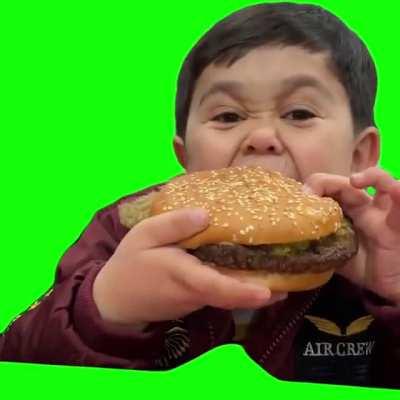 [GREEN SCREEN] &quot;Burgir!&quot; - Abdu Rozik Burger meme