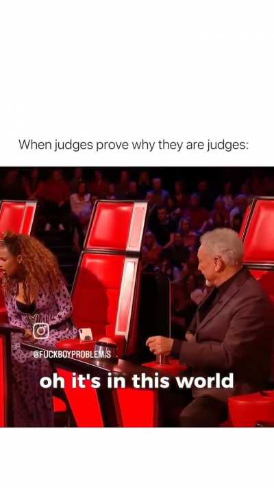 When judges prove why they are judges: