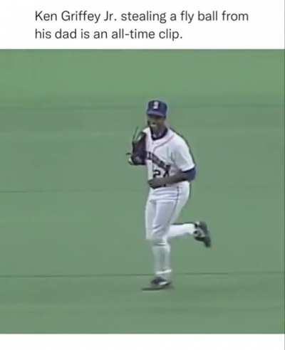 Playing MLB With Your Dad On The Same Team In The Same Outfield Is Quite Amazing