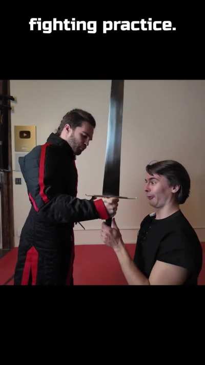 Train with SHARP SWORDS or you're FAKE!