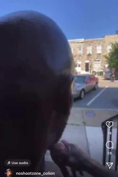 Nigga got shot and just ain't give no fuck in Baltimore