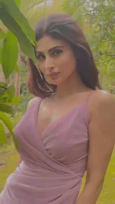 Mouni Roy and her slit dress