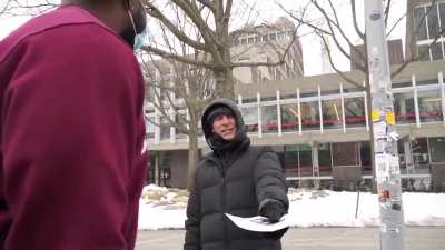 Would-be Trump assassin, extremist Ryan Routh, seen in video handing out flyers on campus looking for “revolutionaries”