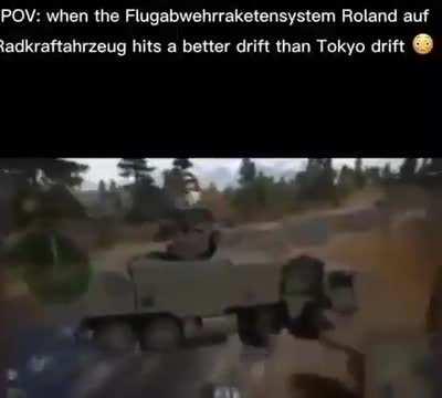 When the Flugabwehrraketensytem Roland auf Radkraft (try to pronounce)