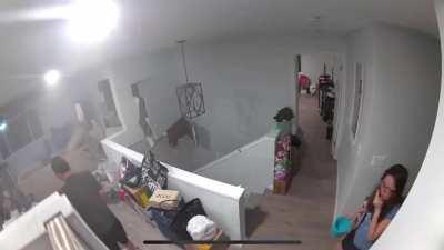 Boulder crashes through home in Hawaii