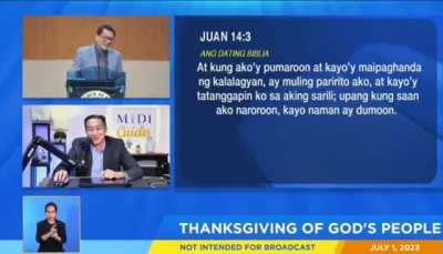 Panoorin kung paanong pinagtatawanan na lang ni KDR at KNPs ang idea ng tungkol sa &quot;mansions&quot; sa Juan 14:2 na dating ipinaniwala ni BES sa mga miembro na kanyang inakay noon! Tandaan minsang sinabi ni kuya na wala raw binabagong turo ni BES. Ipagtanggol m