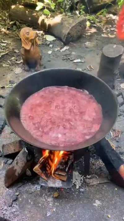 Watermelon popcorn