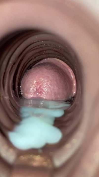 What your pussy sees with a premature cummer