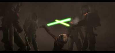 My favorite shot of the clone wars, and maybe in all of Star Wars