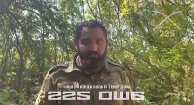 Ukrainian forces captured a Russian company commander in Kursk today. Translation requested.