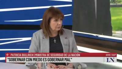 Patricia Bullrich: 