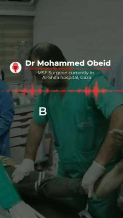 Dr Mohamed Obeid, surgeon at AL Shifa Hospital in Gaza, shares his testimony