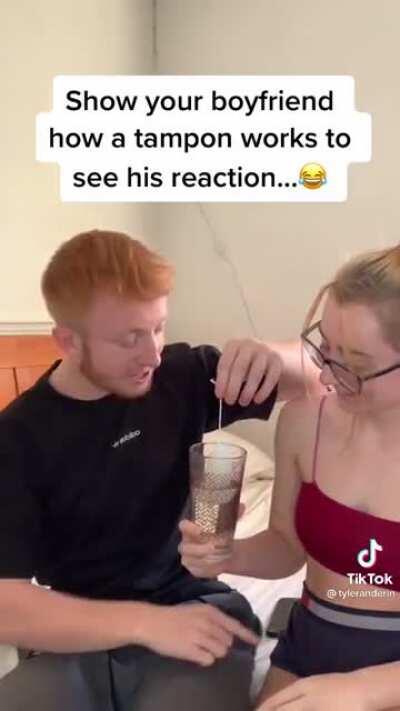 Tampon reaction