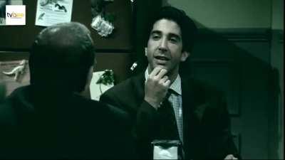 Ross Geller without laugh track = psychopath