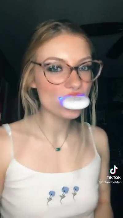 Spit whitening