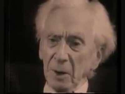 Bertrand Russell's message to future generations. Never let yourself be diverted by what you wish to believe. Feels very appropriate for our time.