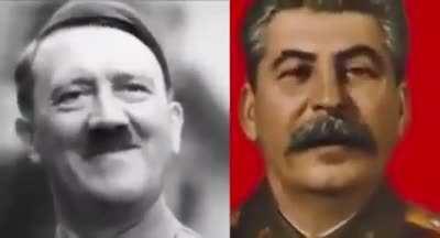 Hitler and Stalin deepfake.