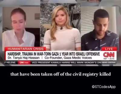 Doctor who worked in Gaza calls out CNN for its complicity in whitewashing the genocide taking place