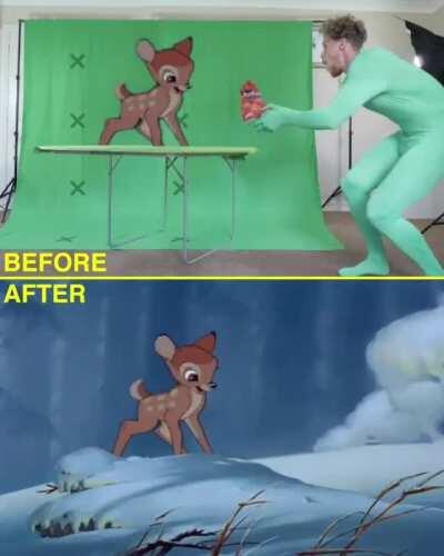 Exclusive behind the scene footage of Bambi (by Duncan Evans)