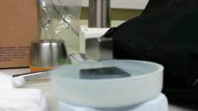 Cooling a superconductor below its transitional temperature will make it diamagnetic, this is the meissner effect