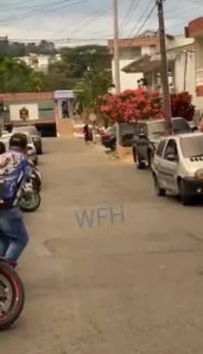 Bare ass stunts on a motorbike.. why not?