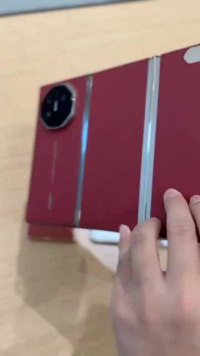 Huawei Mate XT, the world's first tri-fold smartphone and also the largest &amp;amp; thinnest foldable phone