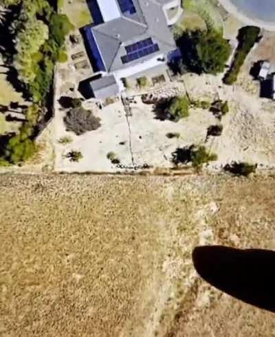 Preserved land border on Google Earth