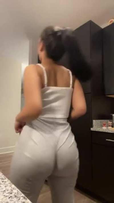 Large Delicious Booty in Sweats