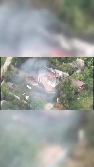 Drone operators of the Ukrainian Volunteer Army hunted Russian soldiers in the Kharkiv region, using FPV Kamikaze drones to hit them in occupied houses and in vehicles. September 2024. Sorry for the video format!