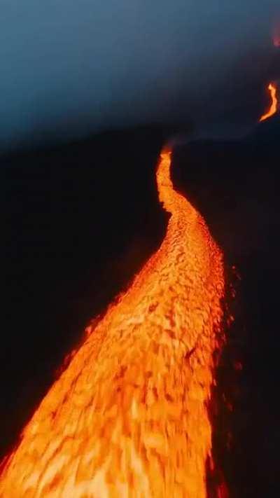 The rivers of Lava of Volcan Pacaya