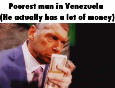 Venezuela must be a very wealthy country!!