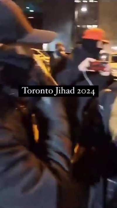 In Canada Jews entering a comedy club are met with shouts of &quot;shame,&quot; &quot;Zionist pig,&quot; and &quot;They like to kill babies&quot; by pro-Palestine NPC protesters
