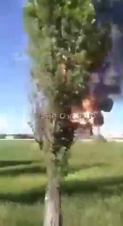 Kaliber strike on an UA oil plant