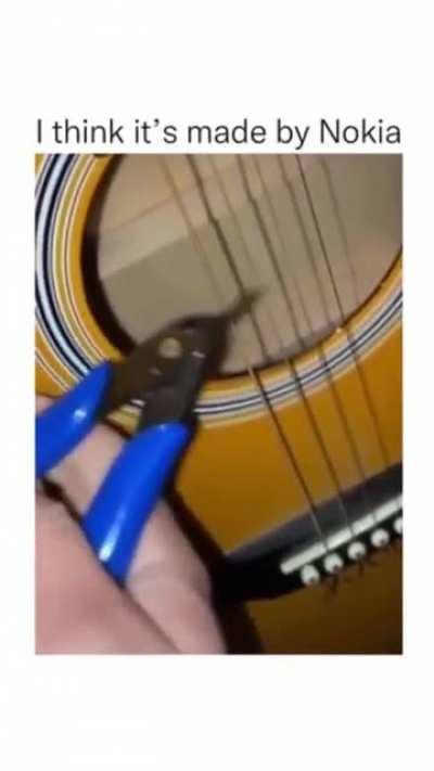 This Guitar Is Indestructible