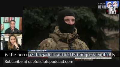 ABC's Martha Raddatz is embedded with the Third Assault Brigade in Ukraine, but she can't tell you where or who they are...Because they're the Neo-Nazi Azov Battalion.
