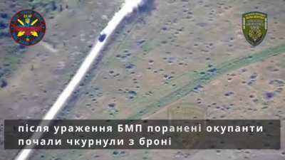 Five minutes of Ukraine's BUAR 110th Mechanized Brigade destroy russian armored vehicles and artillery using FPV drones. Pokrovsk direction