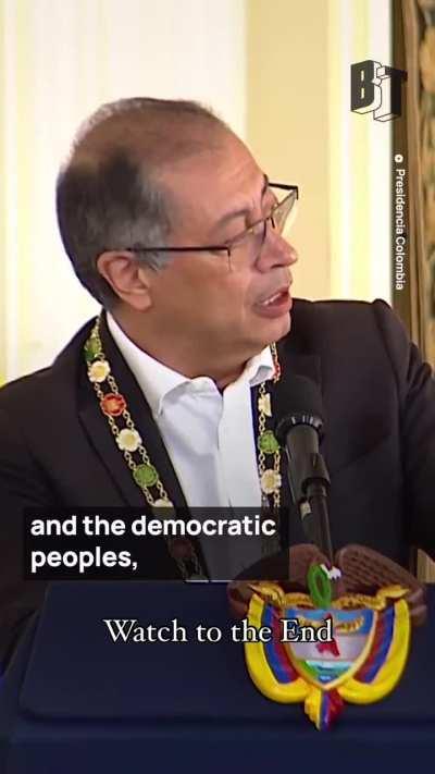 Must watch, what the world needs to hear. Colombian President speaks the TRUTH about the zionism