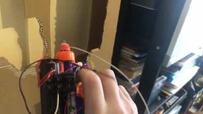 Stun Gun Made On A Nerf Dart Gun