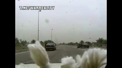 &quot;Team apollo&quot; western merenaries ambusehd by Iraqi insurgents, Iraq, Baghdad International Airport road, 20th April 2005