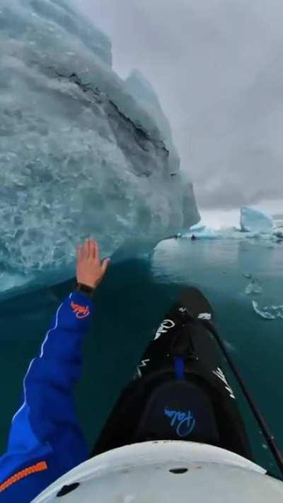 Going kayaking in the Arctic