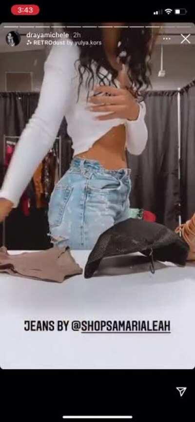 In those jeans