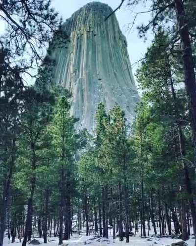 Devils Tower, Wyoming.